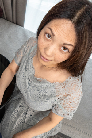 Creampieing hairy MILF Midori Minami in POV Style